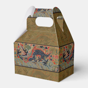Ballotins Motif de broderie en soie de dragon chinois antiqu