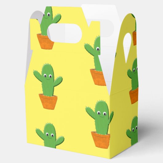 Ballotins Motif de cactus caricature (Ouvert)
