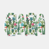 Ballotins Motif de cactus Turquoises verts en fleurs (Déplié)