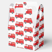 Ballotins Motif de camion-feu rouge (Ouvert)