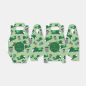 Ballotins Motif de camion-poubelle customisé (Déplié)