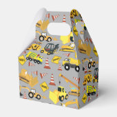 Ballotins Motif de camions de construction (Arrière)