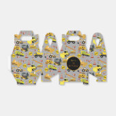 Ballotins Motif de camions de construction personnalisés (Déplié)