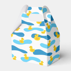 Ballotins Motif de canard en caoutchouc jaune