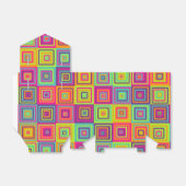 Ballotins Motif de carrés (Déplié)