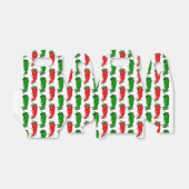 Ballotins Motif De Cartoon Rouge Et Vert Pepper Divas (Déplié)