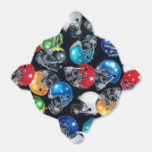 Ballotins Motif de casque de football (Déplié)
