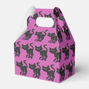 Ballotins Motif de chat noir mignon et violet Halloween