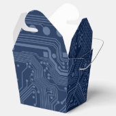 Ballotins Motif de circuit Geek bleu (Ouvert)