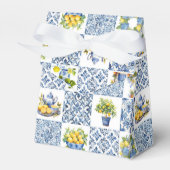 Ballotins Motif de citron d'été méditerranéen  (Verso)