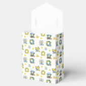 Ballotins Motif de citron d'été méditerranéen  (Ouvert)