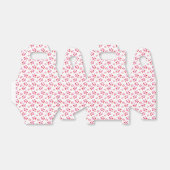 Ballotins Motif De Coeurs Rouge Et Rose (Déplié)