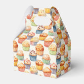 Ballotins Motif de cupcake carrelé (Arrière)