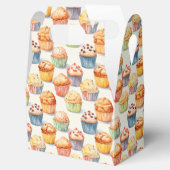 Ballotins Motif de cupcake carrelé (Ouvert)