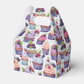 Ballotins Motif de cupcake carrelé (Arrière)