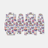 Ballotins Motif de cupcake carrelé (Déplié)