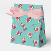 Ballotins Motif De Cupcakes Rose Et Aqua (Verso)
