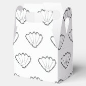 Ballotins Motif de dessin Esquisse de coquillage (Ouvert)