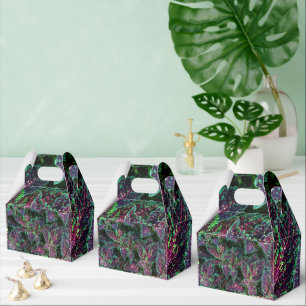 Ballotins Motif de feuilles de Coleus vibrant.