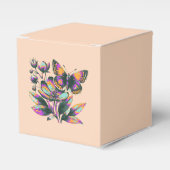 Ballotins Motif de fleurs de papillon vibrant (Verso)