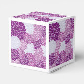 Ballotins Motif de fleurs violettes (Arrière)