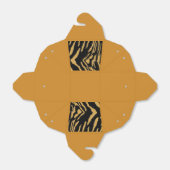 Ballotins Motif de fourrure de tigre (Déplié)