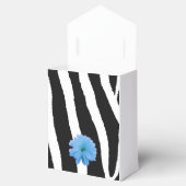Ballotins Motif de fourrure de zèbre avec fleur (Ouvert)