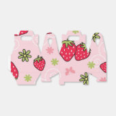 Ballotins Motif de fraises (Déplié)