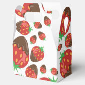 Ballotins Motif de fraises (Ouvert)