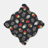 Ballotins Motif de fraises chocolatées Sortir Ballotin (Déplié)