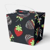 Ballotins Motif de fraises chocolatées Sortir Ballotin (Arrière)