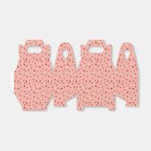 Ballotins Motif de fraises et de fleurs (Déplié)