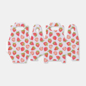 Ballotins Motif de fruits de fraise rose (Déplié)