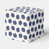 Ballotins Motif de fruits de la bombe Abstraite bleue marine (Arrière)