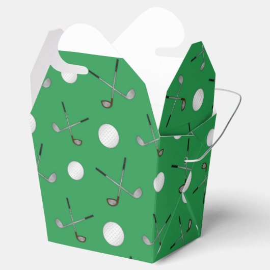 Ballotins Motif de golf vert (Ouvert)