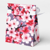 Ballotins motif de jardin floral rose de cerisier (Arrière)