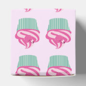 Ballotins Motif de jolis cupcakes roses pastel (Haut)