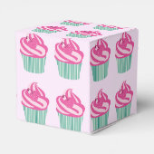 Ballotins Motif de jolis cupcakes roses pastel (Arrière)