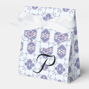 Ballotins Motif de kaléidoscope violet #1 Monogramme