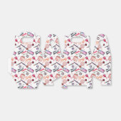 Ballotins Motif de maquillage aquarelle (Déplié)