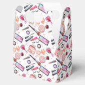 Ballotins Motif de maquillage aquarelle (Ouvert)