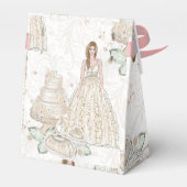 Ballotins Motif de mariage de mariage scintillant (Arrière)