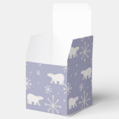 Ballotins Motif de Noël avec ours polaires et flocons de nei (Ouvert)