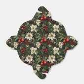 Ballotins Motif de Noël botanique (Déplié)