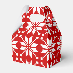 Ballotins Motif de Noël des flocs de neige de Noël