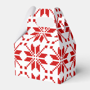 Ballotins Motif de Noël du Flocon de neige de Noël