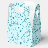 Ballotins Motif de Noël du mignon Doodle (Ouvert)