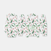 Ballotins Motif de Noël Holly et Berry (Déplié)