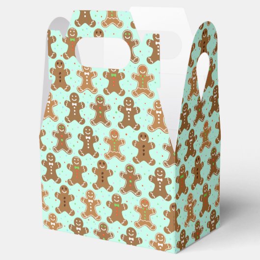 Ballotins Motif de Noël Hommes Gingerbread (Ouvert)