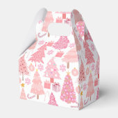 Ballotins Motif de Noël rose (Arrière)